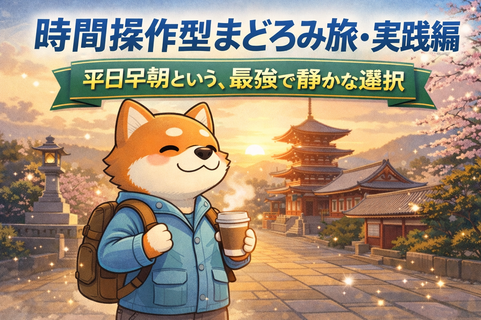 混雑を攻略する「時間操作型」の記録｜人混みを避ける逆張りルート